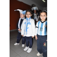 Los más pequeños celebraron el DIA DE LA BANDERA